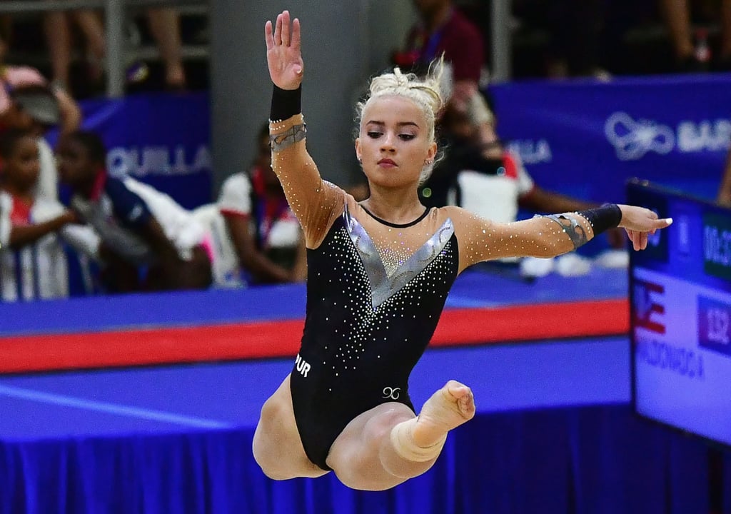 Gymnast: Andrea Maldonado of Puerto Rico