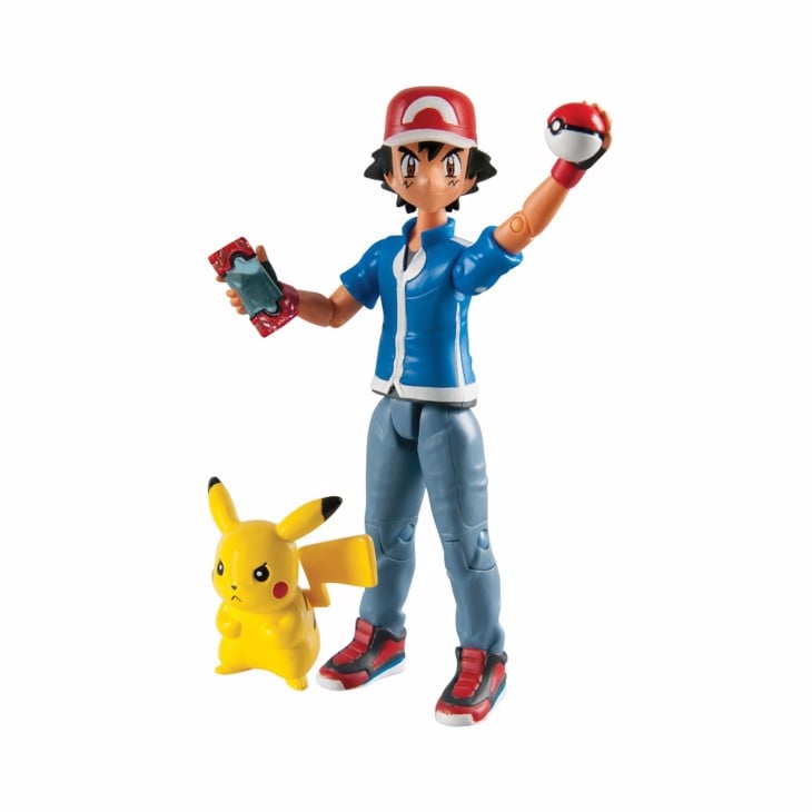 Ash and Pikachu Figures