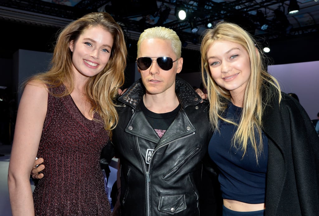Supermodels Doutzen Kroes and Gigi Hadid put Jared Leto in a sexy