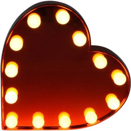 LED Marquee Heart ($2)