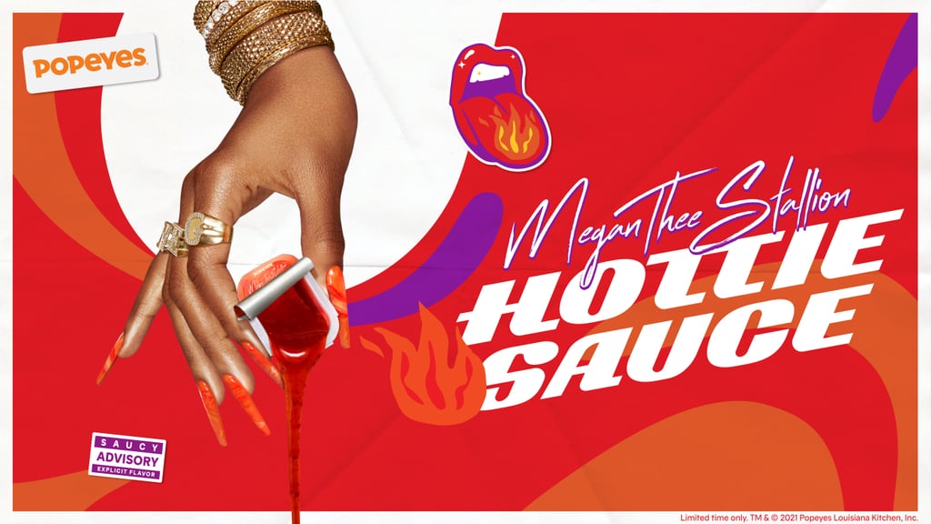 Megan Thee Stallion Popeyes Hottie Sauce Megan Thee Stallion Popeyes Hottie Sauce
