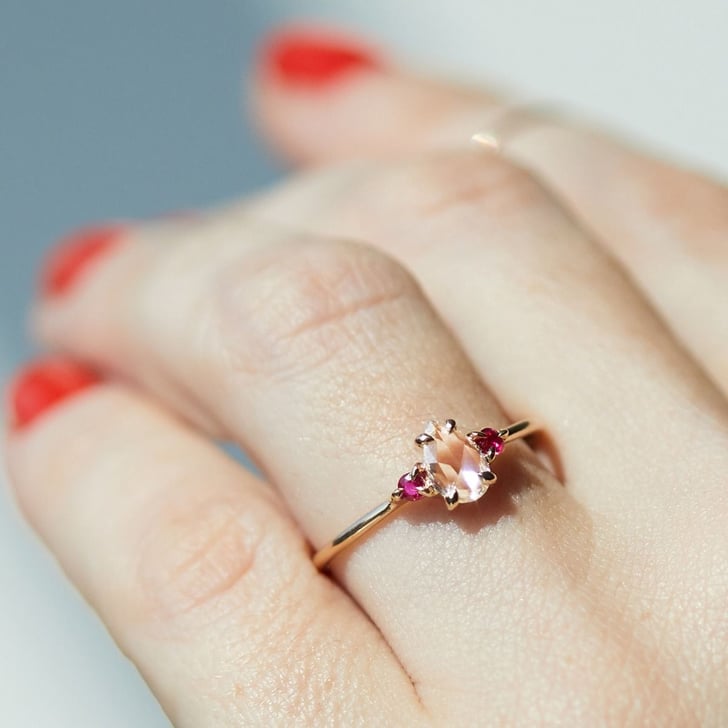 Leda the Swan, Rubies Ring Unique Engagement Rings 2019 POPSUGAR