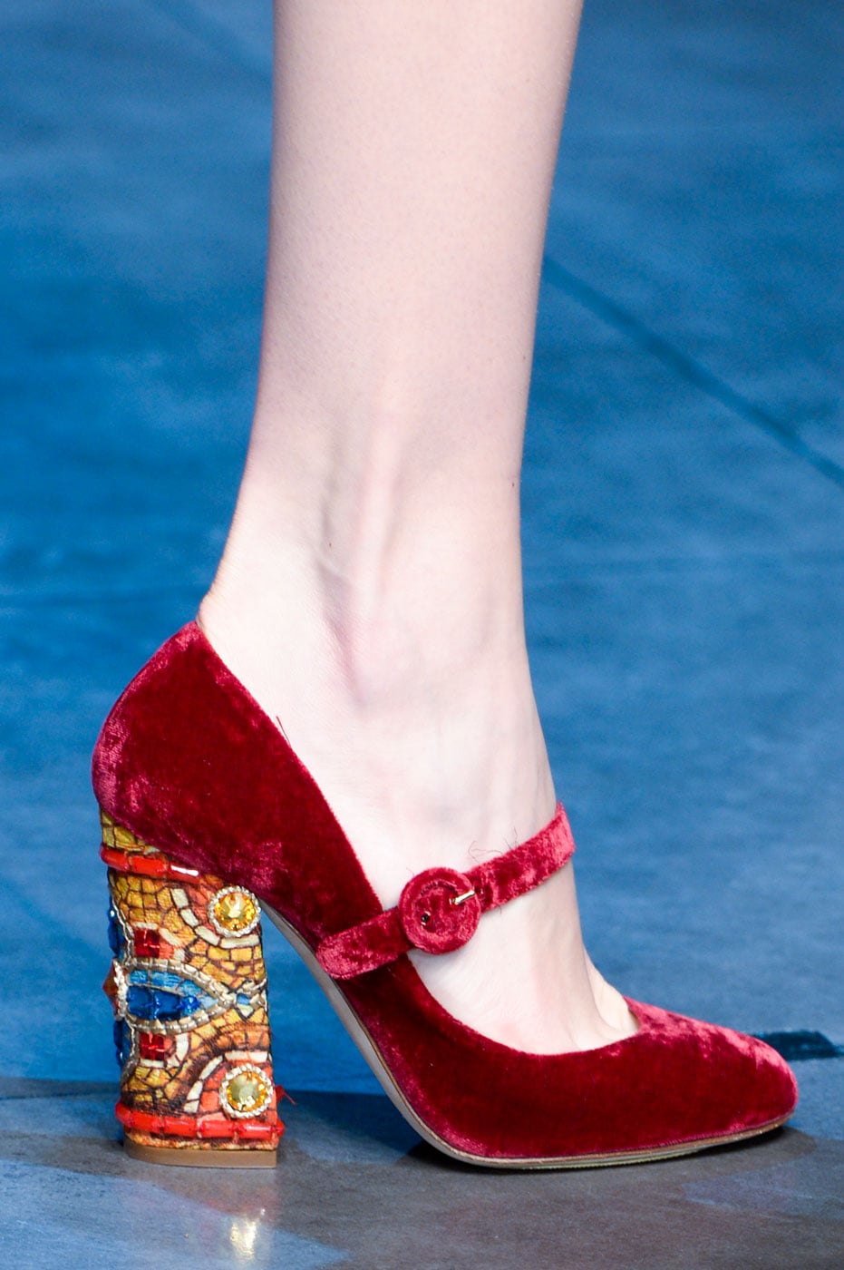 dolce and gabbana runway shoes