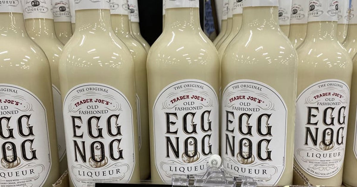 Trader Joe's Is Selling Bottles of Eggnog Liqueur For 8 POPSUGAR Food