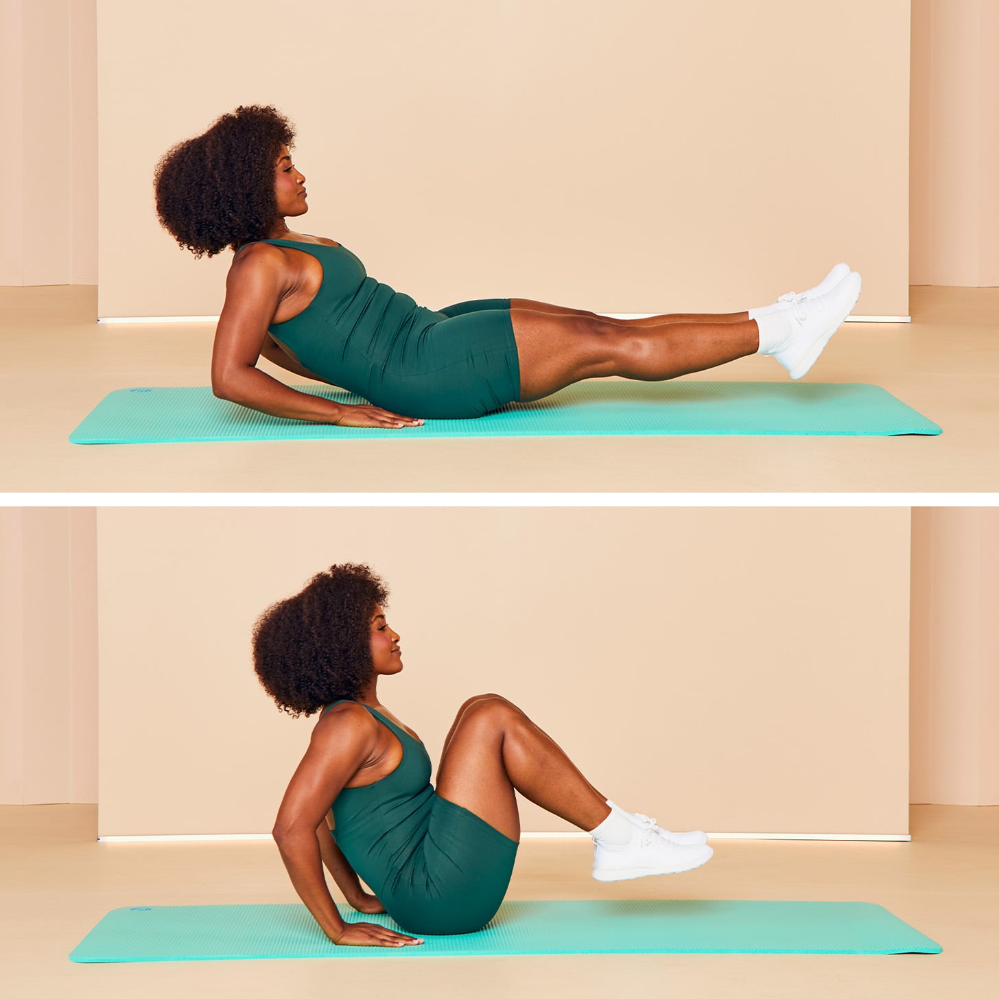 10 Minute HIIT Ab Workout POPSUGAR Fitness