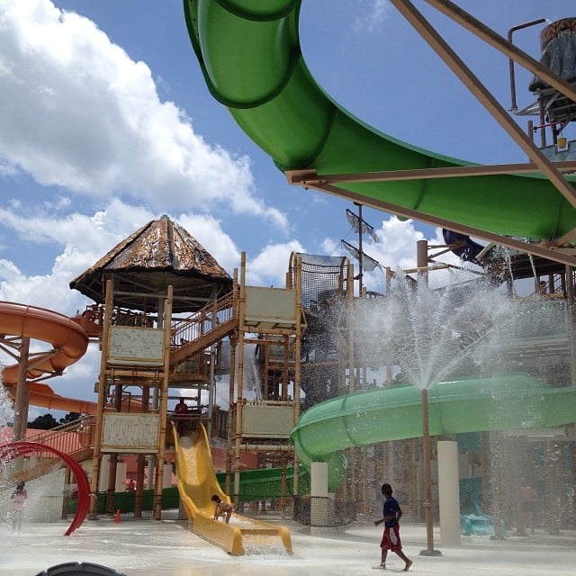 You: Shoot Down Waterslides in the Middle of Hurricane Harbor, Once the Employee Says It's OK