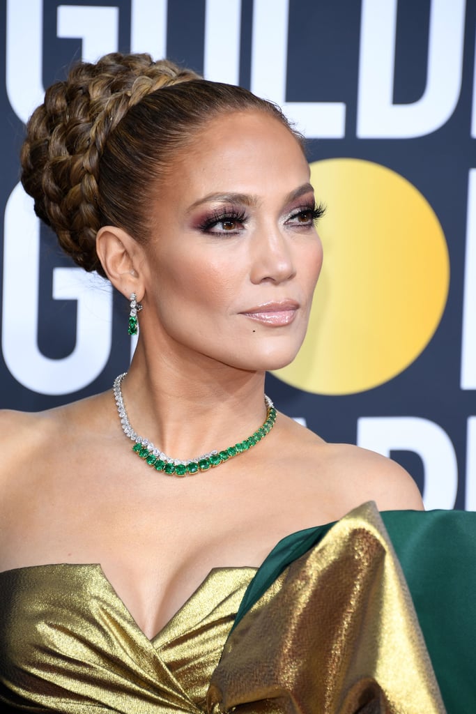 Jennifer Lopez at the 2020 Golden Globes