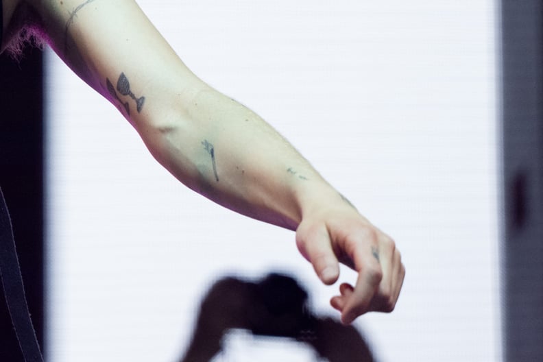 Phoebe Bridgers's "Drink Water" Wrist Tattoo