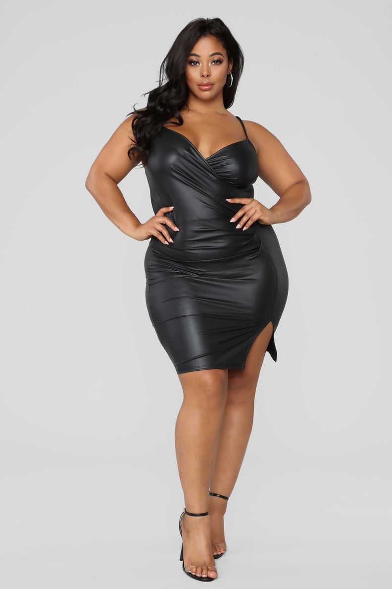 Hit List Leather Dress