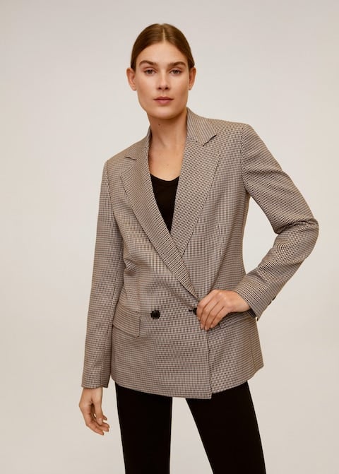 Shop a Similar Houndstooth Blazer