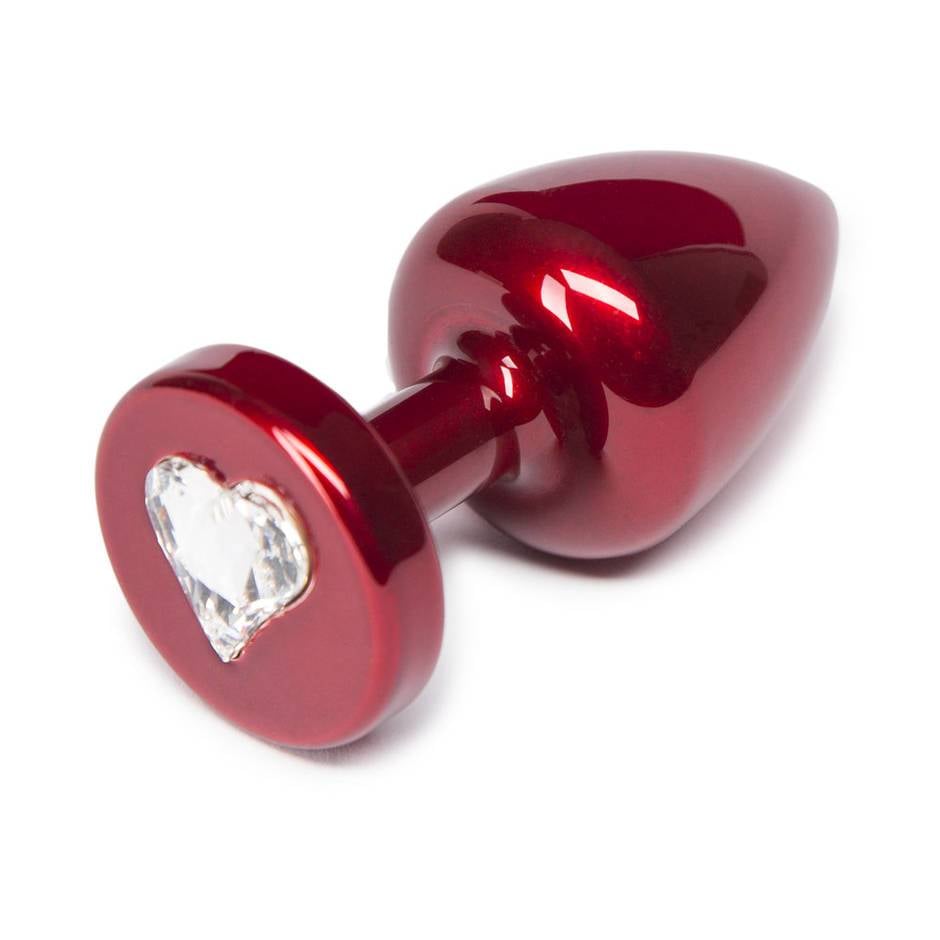 Heart Crystal Butt Plug