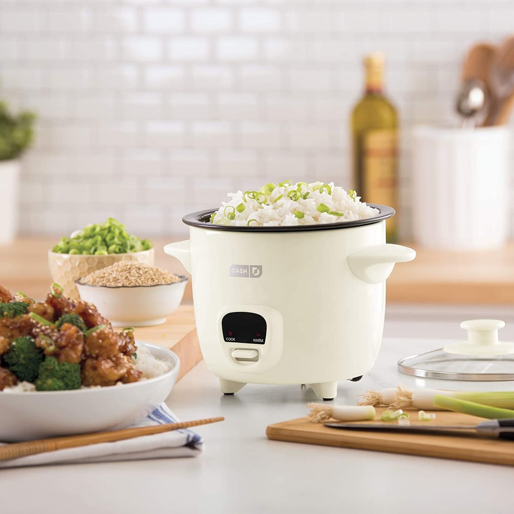 For Rice and Grains: Dash Mini Rice Cooker Steamer with Removable Nonstick Pot,
