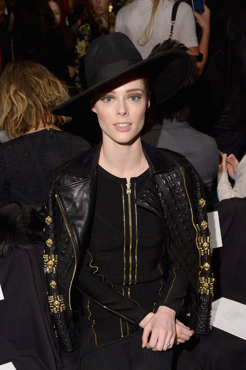 Coco Rocha at Hervé Léger