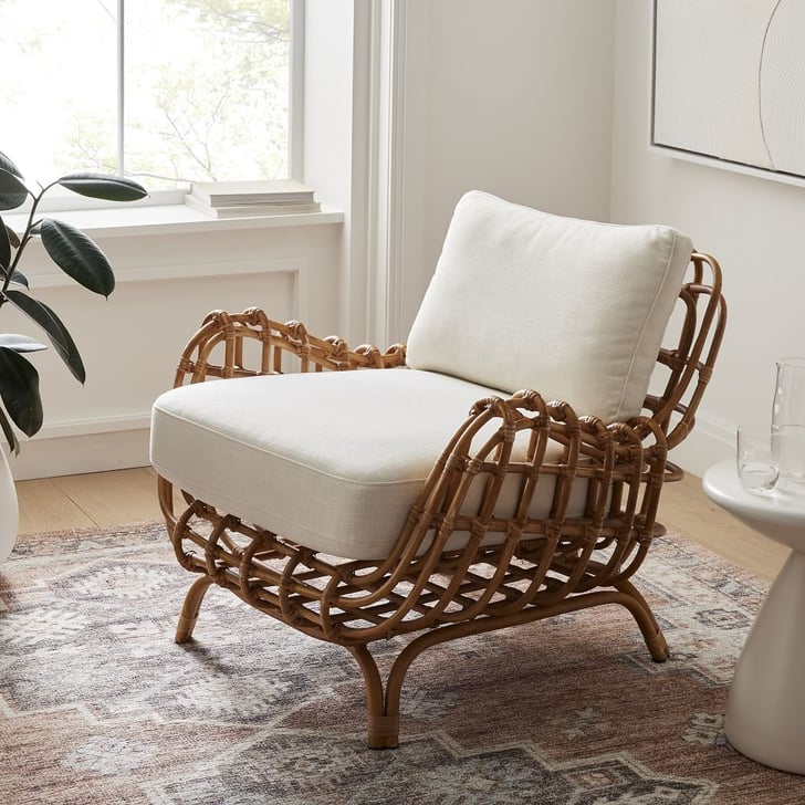 West Elm Savannah Rattan Chair Furniture and Decor From West Elm