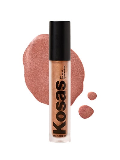A Warm Rose Gold Shade: Kosas 10-Second Eyeshadow in Copper Halo