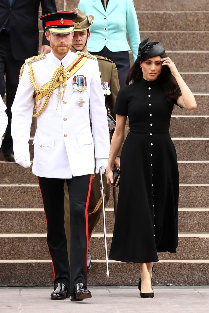Prince Harry and Meghan Markle at ANZAC Memorial in Sydney