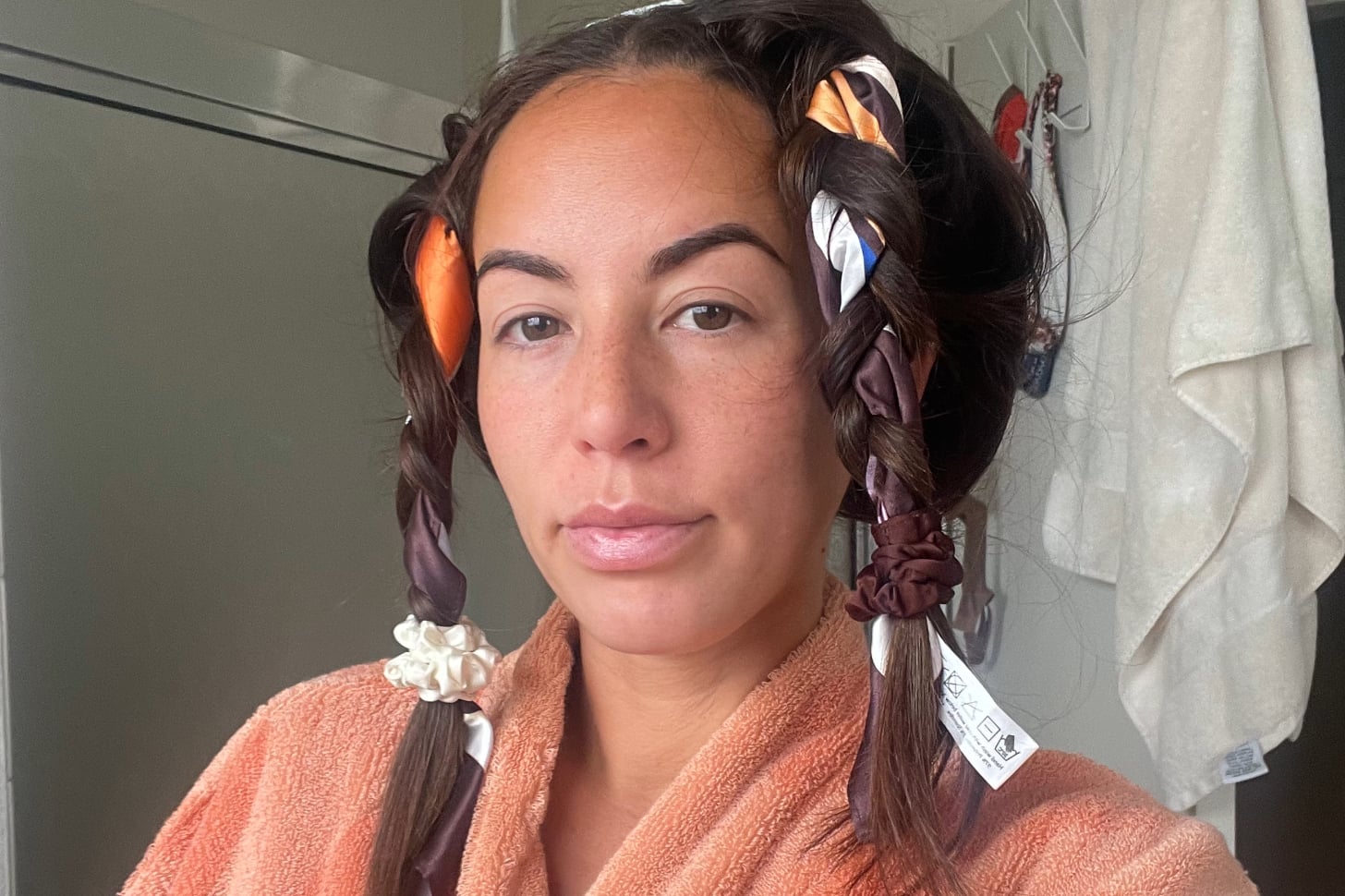 Tiktok Upside Down Heatless Curls 