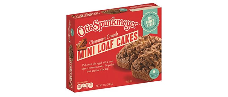 Cinnamon Crumb Loaf Cakes By Otis Spunkmeyer Best New Food Products March 2017 Popsugar Food 