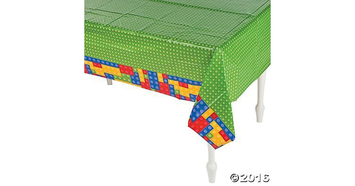 Plastic Color Brick Party Tablecloth Cheap Party Supplies on Amazon