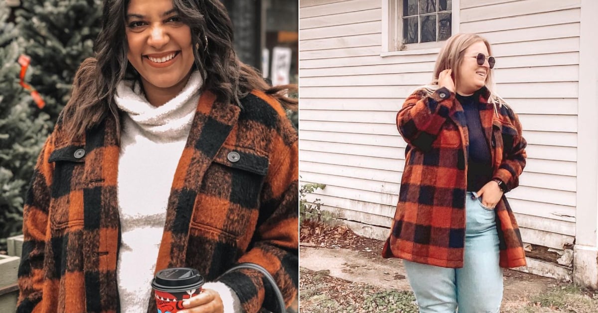 This Cozy Shirt Jacket Is an Old Navy Bestseller – See Women Wearing It at Home