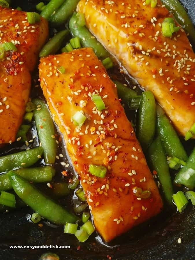 Sriracha Teriyaki Salmon