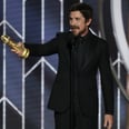 Golden Globes Viewers Really Didn't Know Christian Bale Spoke Like That, Huh?