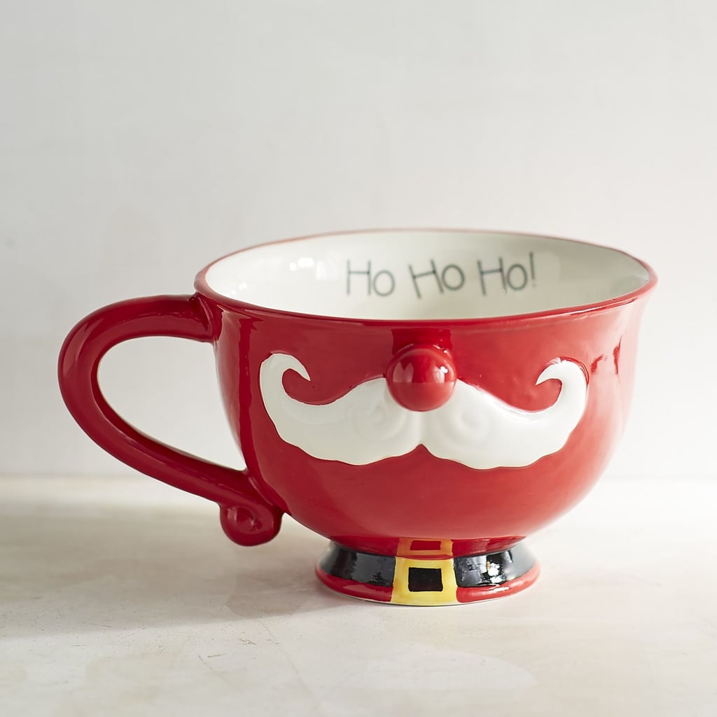 Santa Mustache Latte Mug ($8, originally $10)