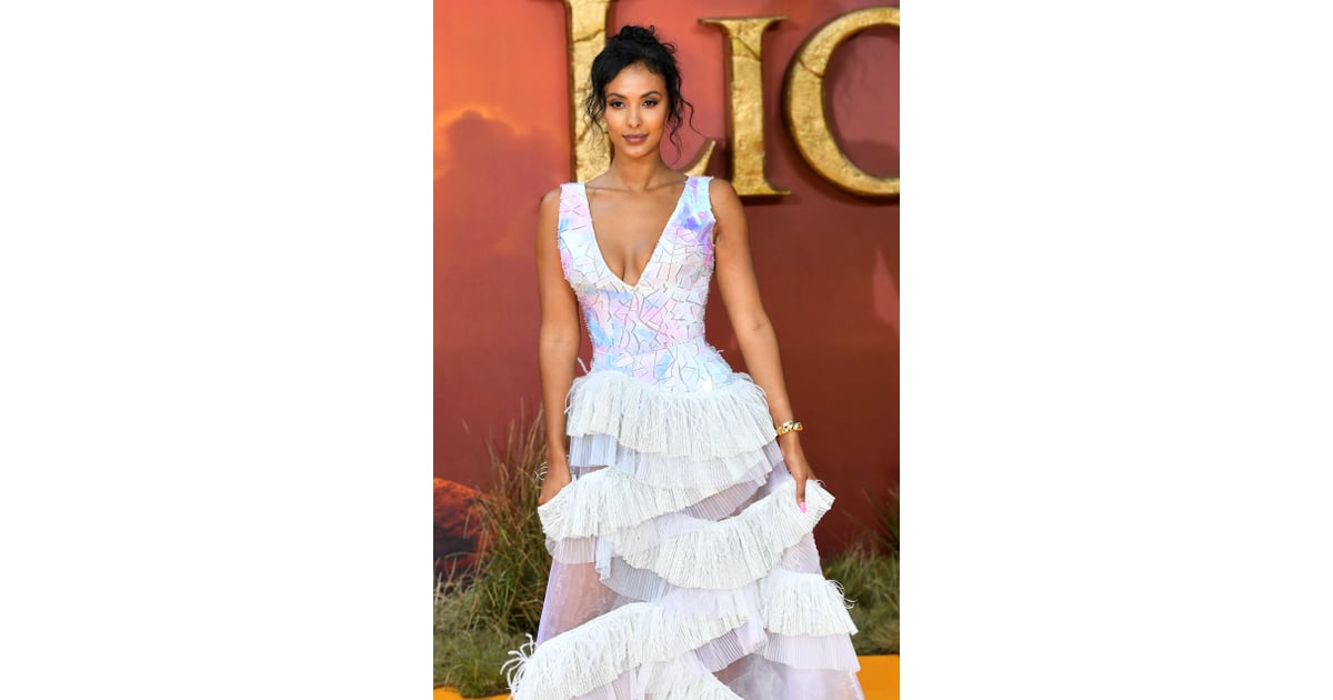 Pictured: Maya Jama at The Lion King premiere in London. | Celebrities