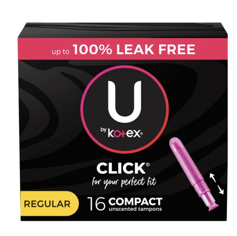 U by Kotex Click Compact Unscented Tampons