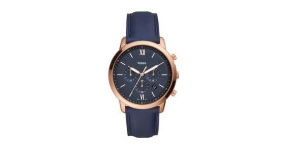 Fossil Men's Neutra Chronograph Leather Watch