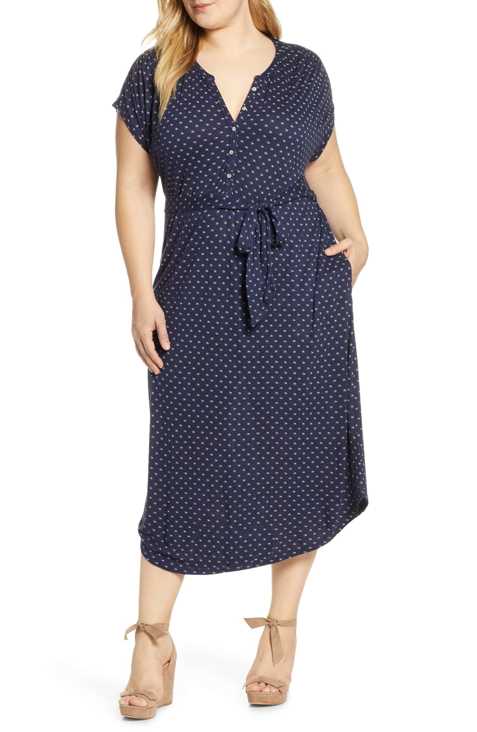 Lucky brand cheap polka dot dress