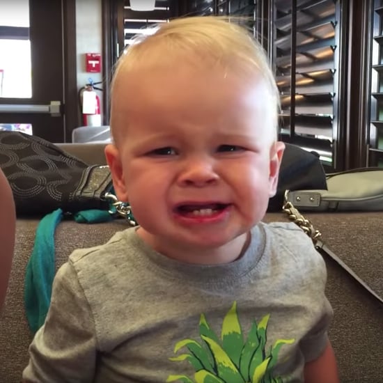 Video of Baby Eating Cranberries