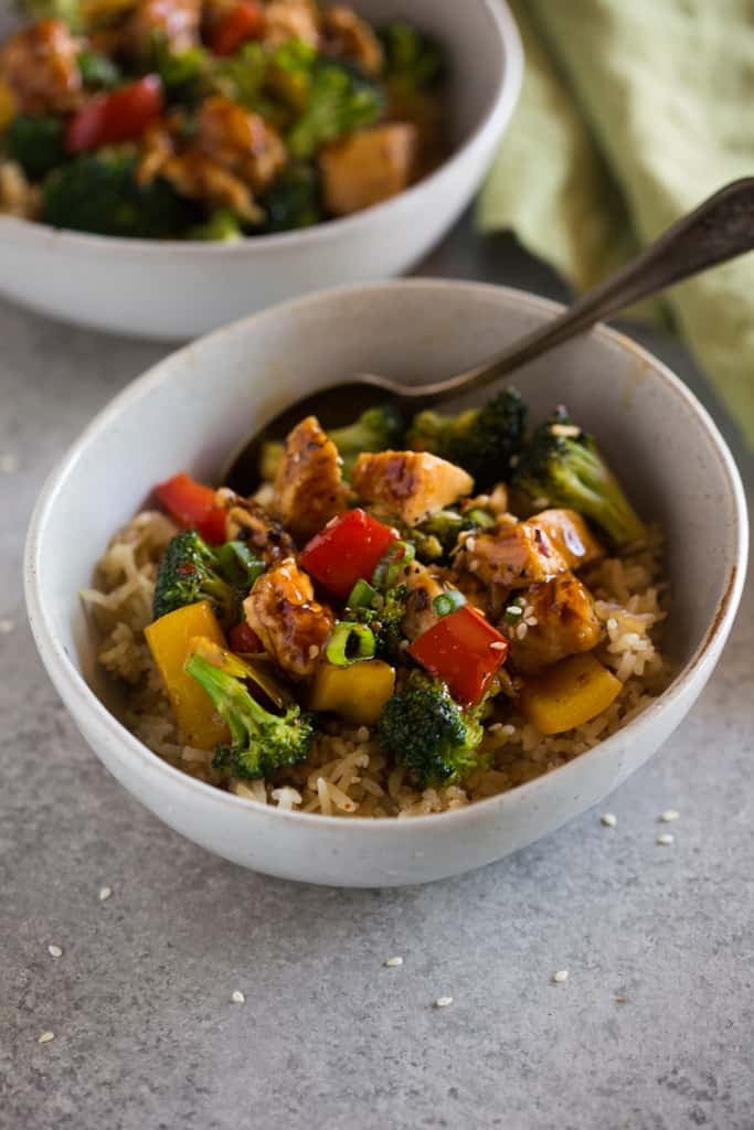 Chicken Teriyaki Bowls