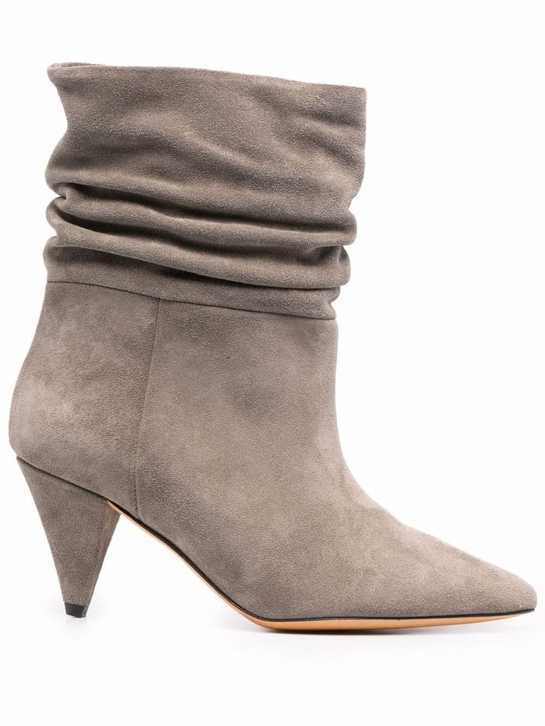 Iro Gathered Slouch-Leather Boots