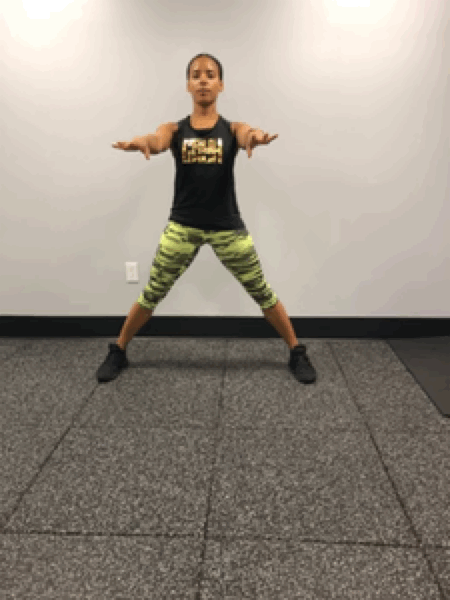 Warmup: Lateral Lunges