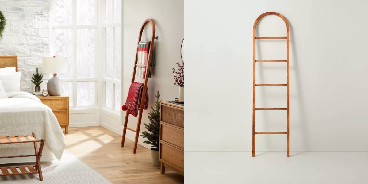 Hearth & Hand With Magnolia Wood Throw Blanket Ladder Review POPSUGAR