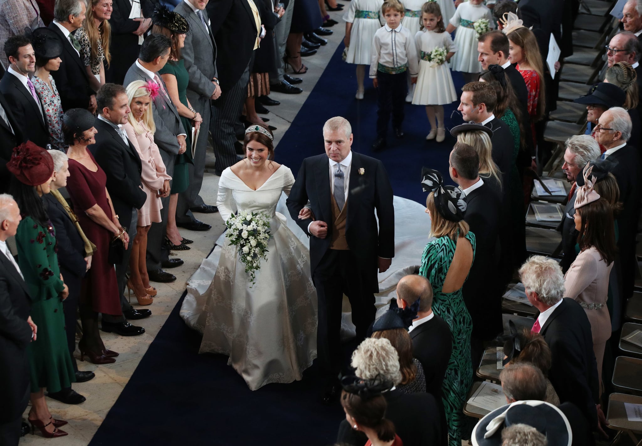Prince Andrew And Sarah Ferguson At Eugenie S Wedding Popsugar Celebrity