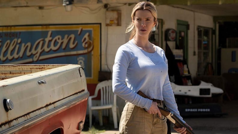 THE HUNT,  Betty Gilpin, 2019.  Universal /Courtesy Everett Collection