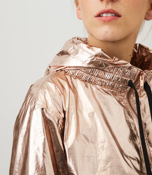 LOFT Lou & Grey FORM Foiled Pull On Jacket