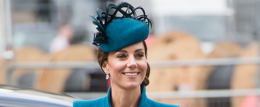 Kate Middleton Teal Coat Anzac Day April 2019