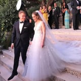 This Bride's First Wedding Dress Takes a Back Seat to Her Second - Which Was Covered in Birds