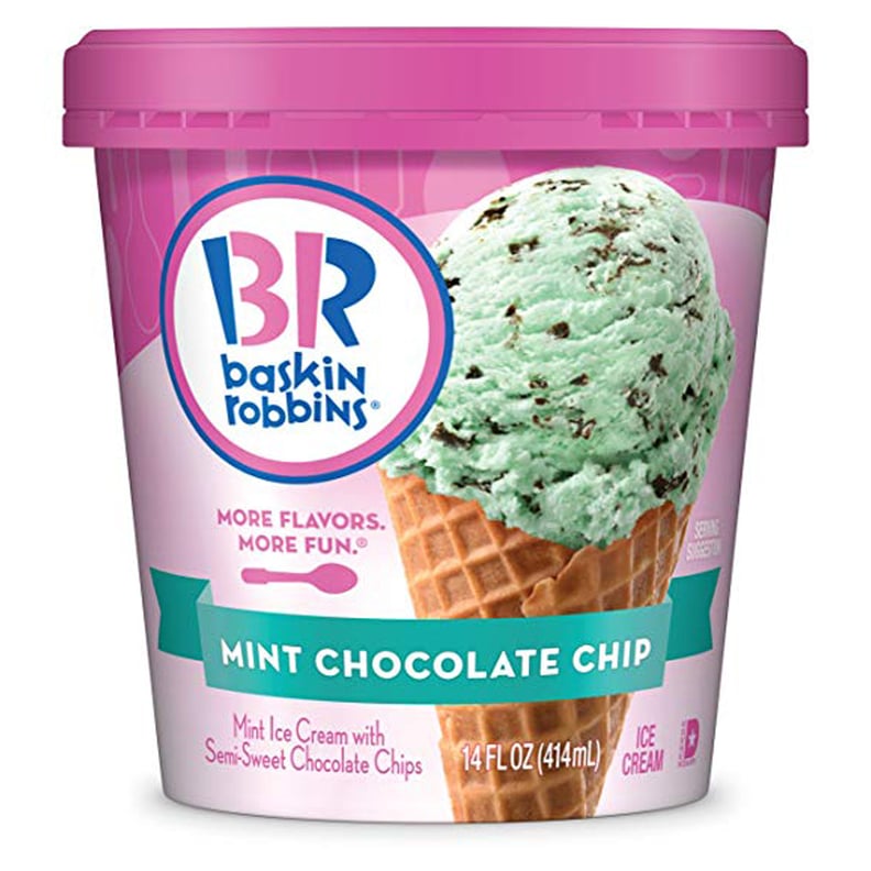 Baskin Robbins Mint Chocolate Chip Ice Cream