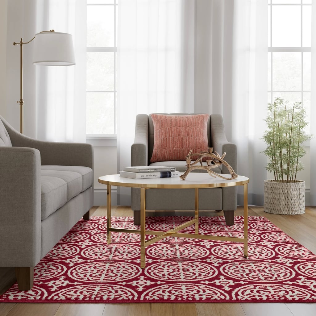 Medallion Washable Tufted and Hooked Rug