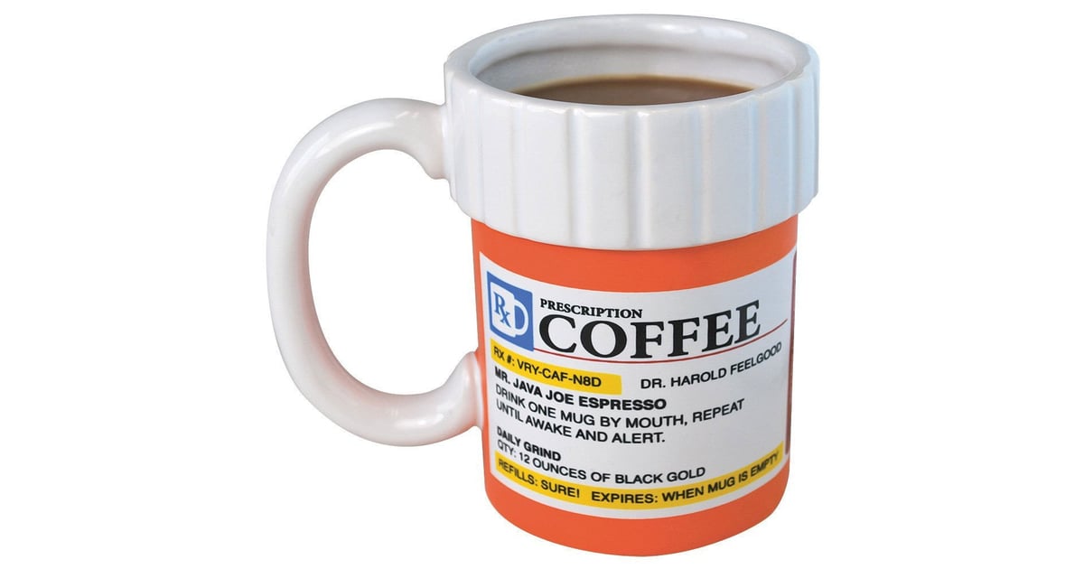 Prescription Bottle Coffee Mug Best Affordable Coffee Mugs POPSUGAR