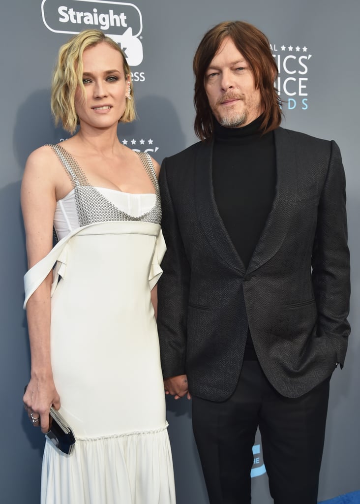 Diane Kruger and Norman Reedus 2018 Critics' Choice Awards