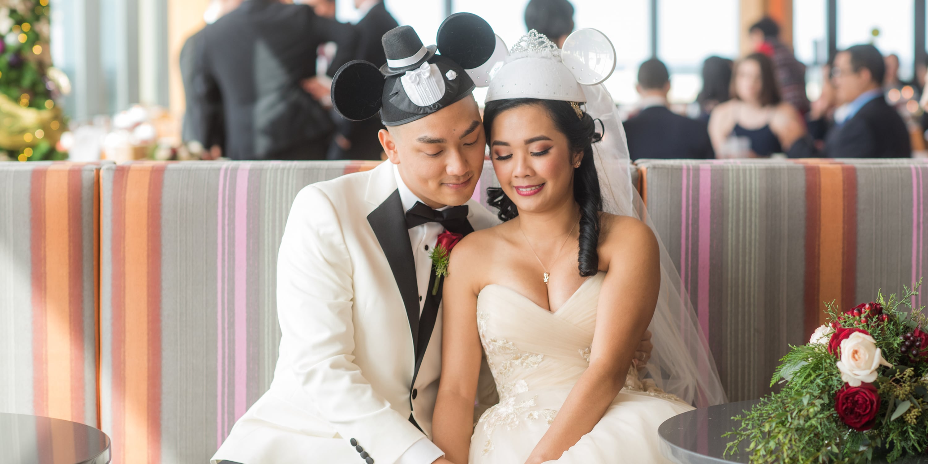 This Couple Had a Holiday Wedding at Walt Disney World | POPSUGAR Love & Sex
