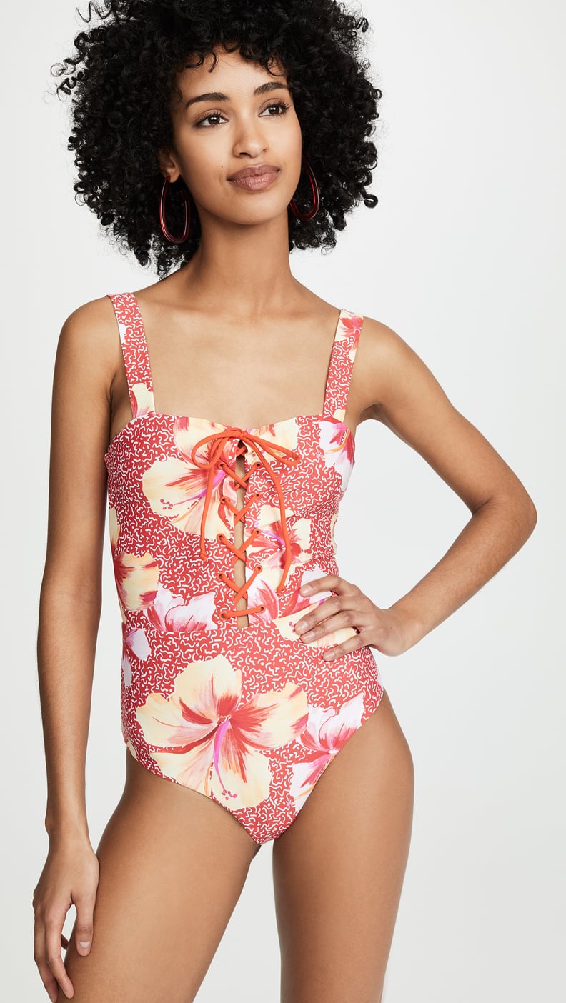 Paulina One Piece Swimsuit in Blossom Pink