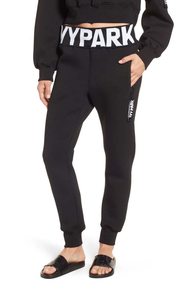 ivy park 3 stripe jogger