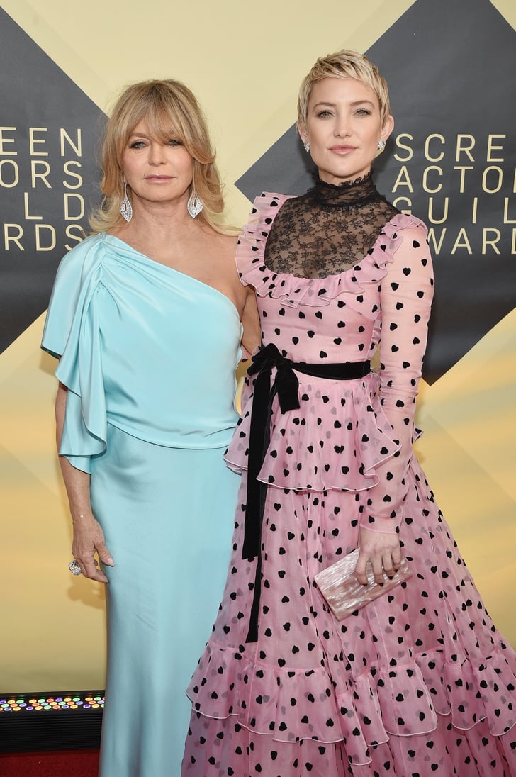 Goldie Hawn and Kate Hudson at the 2018 SAG Awards | POPSUGAR Celebrity