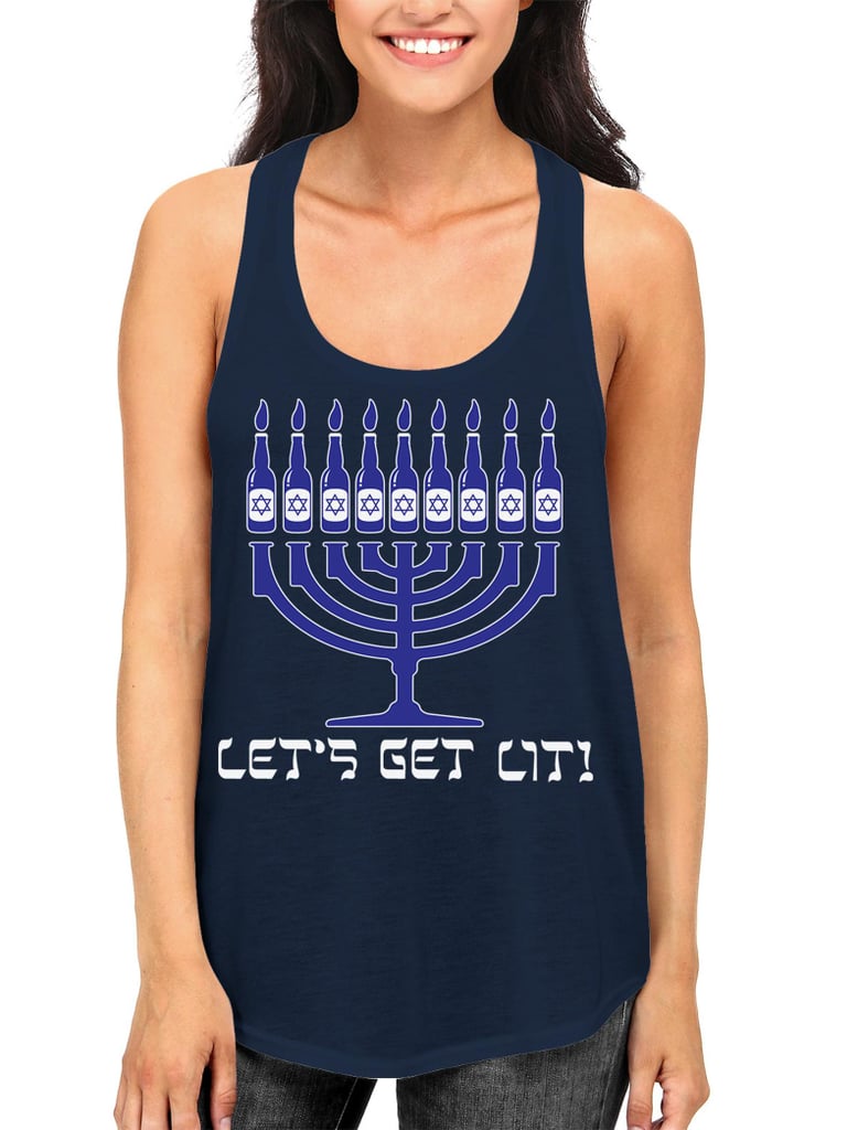 Let's Get Lit Menorah Tank